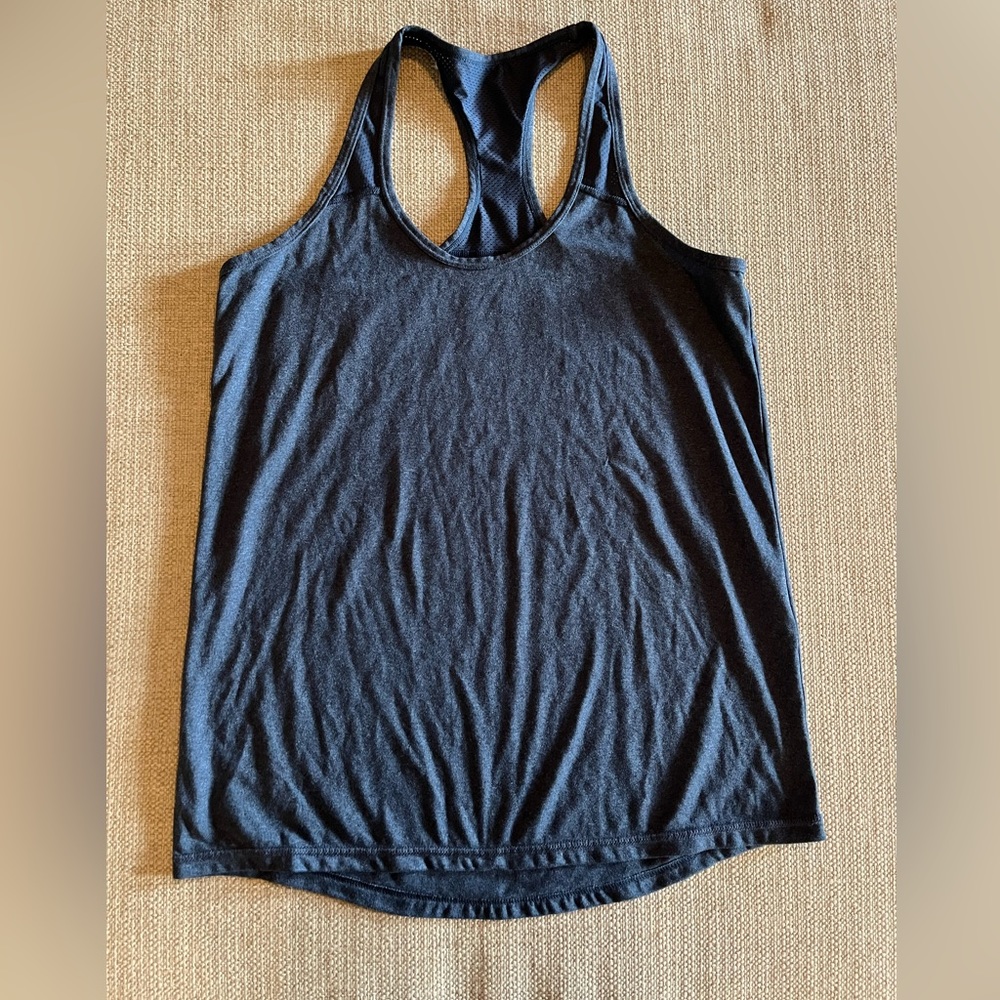 Xersion Black Racerback Tank Top